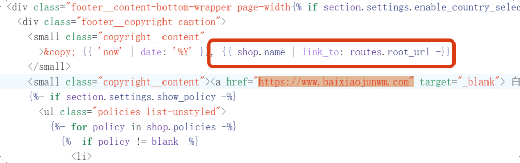 局部截取_20250523_115252 如何从你的Shopify店铺移除“Powered by Shopify”文字和链接等内容 14