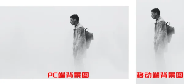 演示如何在编辑状态下为不同设备设置背景图片，实现自适应效果