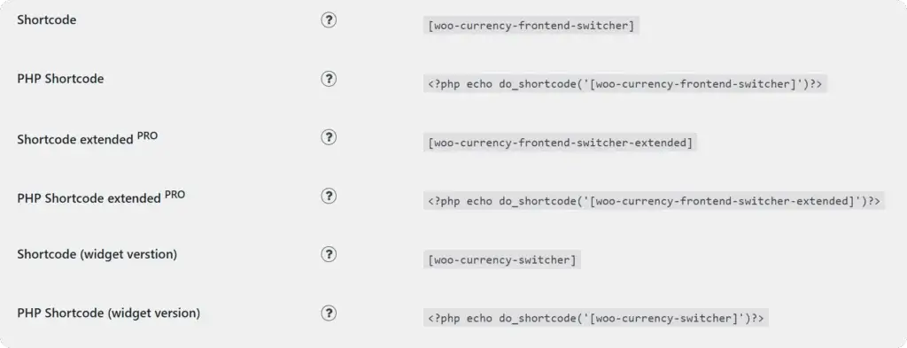 简码位置 Shortcode插入示例