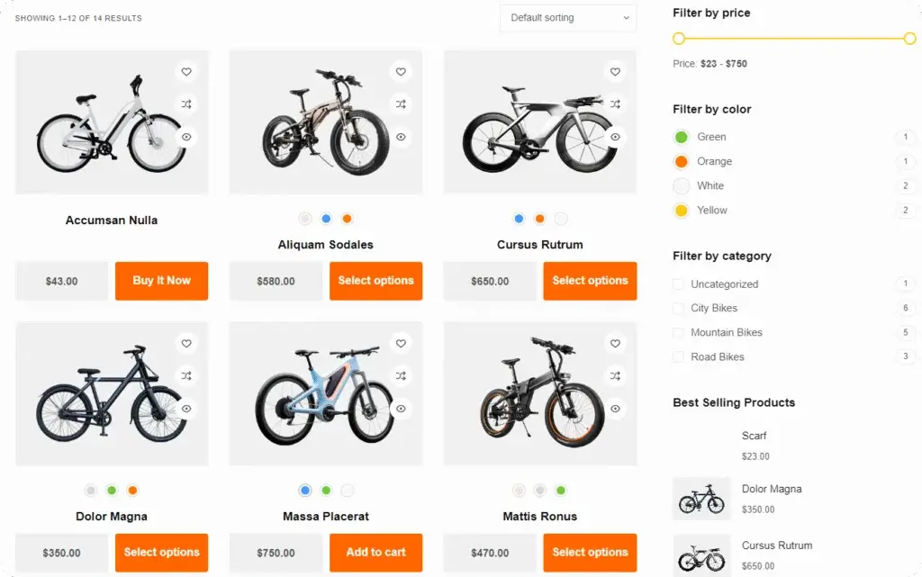 如何设置商城产品展示价格和加购按钮背景 1