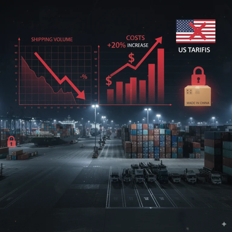 美国关税政策重创中小企业：成本飙升超20%，运输量锐减 1