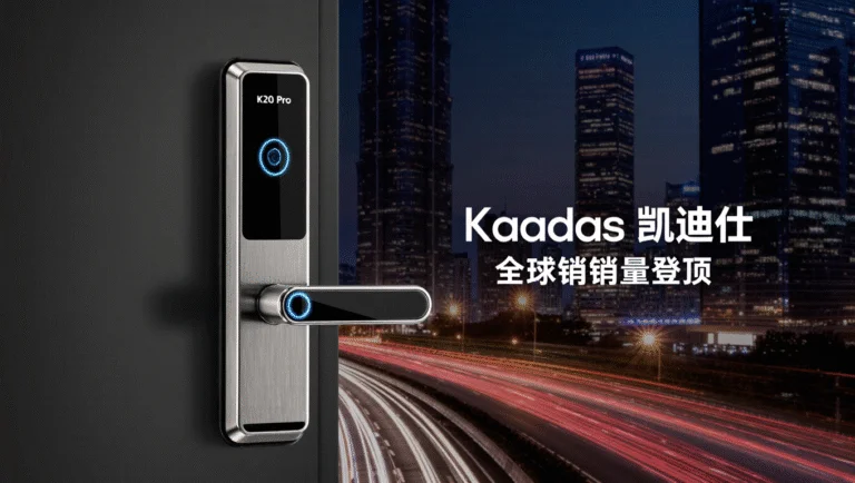 中国智能锁品牌Kaadas（凯迪仕）全球销量登顶：出海典范 11