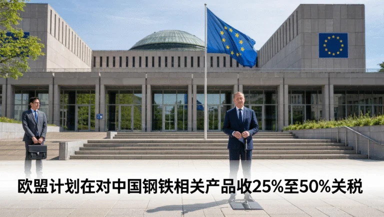 欧盟计划对中国钢铁及相关产品征收25%至50%关税 15