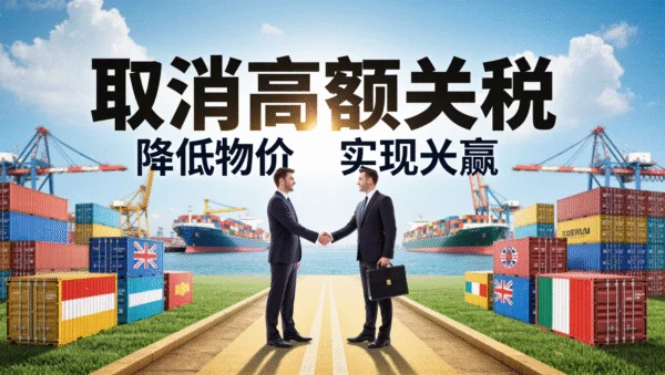 中方呼吁美国取消高额关税：降低物价、实现双赢 5