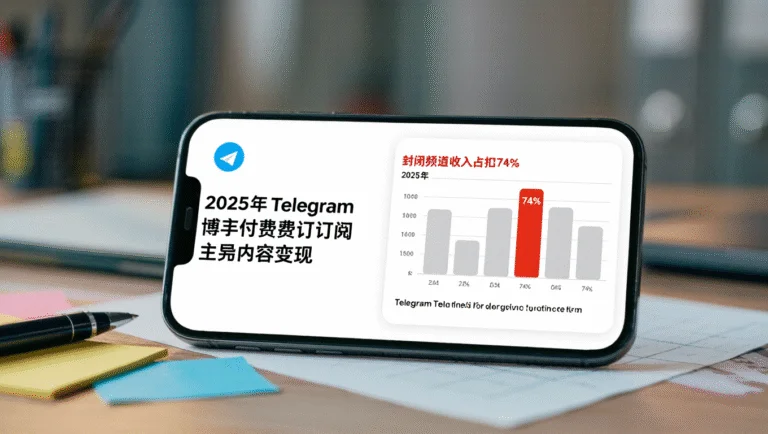 2025年Telegram博主付费订阅主导内容变现：封闭频道收入占比74% 5