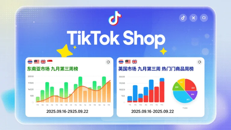 TikTok Shop东南亚及英国市场九月第三周热门商品周榜 15