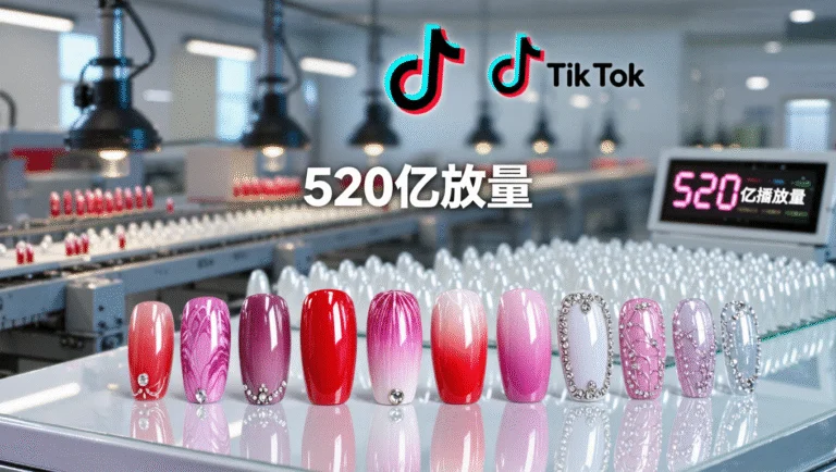 TikTok中国美甲热潮：520亿播放量助力传统工厂出海 13
