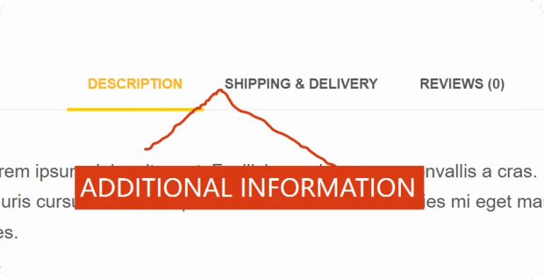 如何删除WooCommerce其他信息Additional Information标签 3