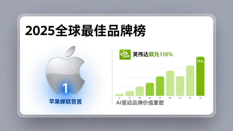 苹果蝉联第一 英伟达AI驱动飙升116%