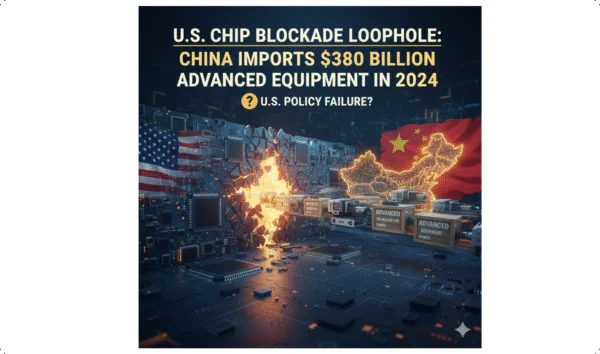 美国芯片封锁漏洞：中国2024年进口380亿美元先进设备，美国政策失效？ 7