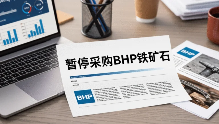 定价纠纷，中国暂停采购BHP铁矿石 13