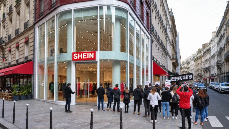 Shein进军法国实体零售：首店落地巴黎引发反弹 9