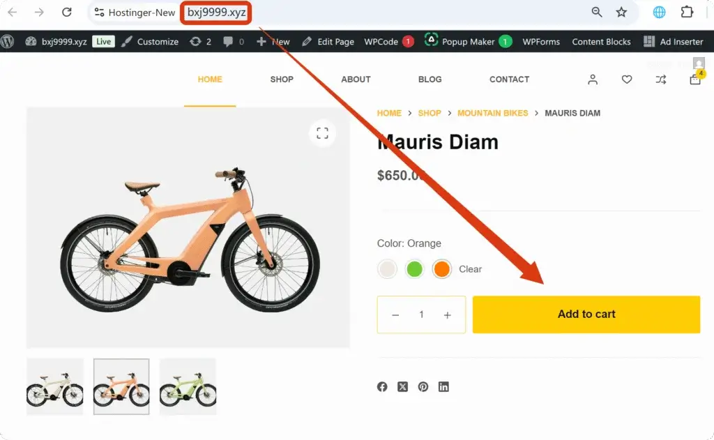 如何在WordPress首页展示产品的详细购买信息 1