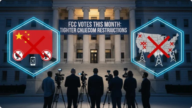 美国FCC将于本月投票收紧对中国电信设备的限制 15