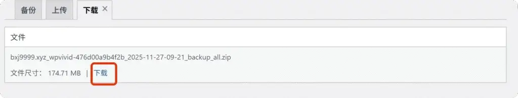 如何网站备份/复制WordPress网站 5